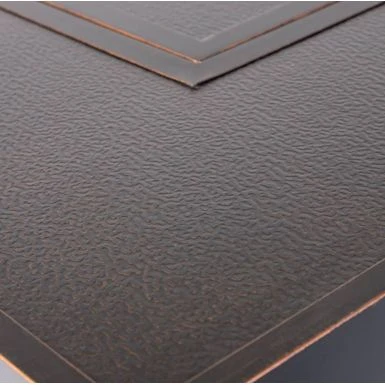 Fire Sense - Langhorne Square Aluminum LPG Fire Pit - Antique Bronze 5 Fire Sense - Langhorne Square Aluminum LPG Fire Pit - Antique Bronze - Image 5