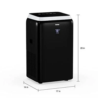 Danby DPA080HE3BDB-6 Portable Air Conditioner, Black 3 Danby DPA080HE3BDB-6 Portable Air Conditioner, Black - Image 3