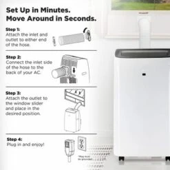 TCL 12,000 BTU Smart Portable Air Conditioner -Vornado || Honeywell || LG Shop 0940cd11 8043 4d99 8503 ceb1108729ad