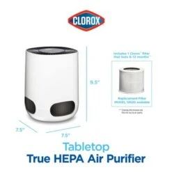 Clorox Tabletop Ture HEPA Air Purifier - White -Vornado || Honeywell || LG Shop 0cf2e9a3 d72f 4943 8075 6a9e376fc9b5