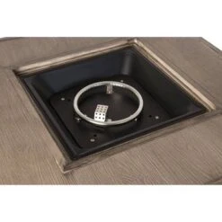 Fire Sense - Langhorne Square Aluminum LPG Fire Pit - Barnwood -Vornado || Honeywell || LG Shop 16f2e0ea 930d 5799 9706 e9f26f17e2b5