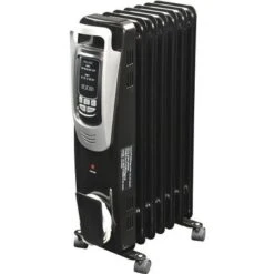 NewAir - Electric Oil Radiator Heater - Black -Vornado || Honeywell || LG Shop 21befee3 5846 5c22 9d30 f3d026ee7584