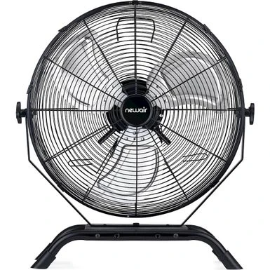 NewAir - 4650 CFM 20" Outdoor High Velocity Floor Or Wall Mounted Fan With 3 Fan Speeds And Adjustable Tilt Head - Black 1 NewAir - 4650 CFM 20" Outdoor High Velocity Floor Or Wall Mounted Fan With 3 Fan Speeds And Adjustable Tilt Head - Black