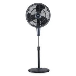 NewAir - Outdoor Misting Fan And Pedestal Fan, Cools 500 Sq. Ft. With 3 Fan Speeds And Wide-Angle Oscillation - Black -Vornado || Honeywell || LG Shop 2494cf7b 7289 52b3 8d1b 2daa86ec3833