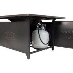 Fire Sense - Dynasty Rectangular Aluminum LPG Fire Pit - Antique Bronze -Vornado || Honeywell || LG Shop 24cc8e13 5698 5fa9 9c36 57b90c8ad7e2