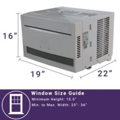 12,000 BTU Window Air Conditioner, Sleek Design, Energy Star -Vornado || Honeywell || LG Shop 2eb047a9 ee1a 46e7 8625 35393254b027