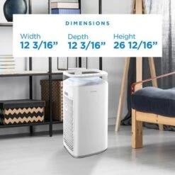 Danby - DAP290BAW 450 Sq. Ft. Air Purifier - White -Vornado || Honeywell || LG Shop 30a96482 3833 51f5 8c95 420e3ba2fe1f