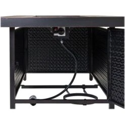 Fire Sense - Weyland Rectangular Aluminum LPG Fire Pit - Antique Bronze -Vornado || Honeywell || LG Shop 35bb06ba 0a43 55b3 9824 efe26e420134