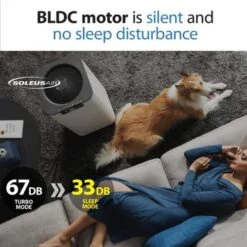 Soleus Air HEPA Whole Home Air Purifier With 6 Stage Filter And Laser Air Quality Indication - White -Vornado || Honeywell || LG Shop 37d4945e 0036 46b6 8ff9 ad1dffc98653