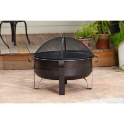 Fire Sense - Cornell Wood Burning Fire Pit - Bronze -Vornado || Honeywell || LG Shop 3a51b672 67b3 56ff 9fae af5ea320f496