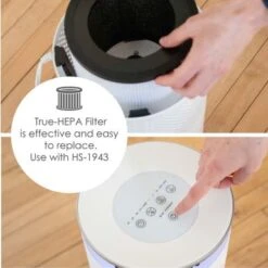 Crane True HEPA Air Purifier With UV Light For Rooms Up To 500 Sq. Ft. - White -Vornado || Honeywell || LG Shop 3ba542b9 9de8 46df b8c4 18603be5ffbd