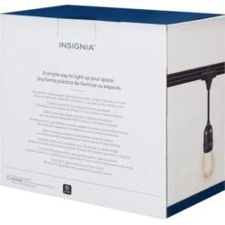 Insignia™ - 24 Ft. Outdoor String Lights - White -Vornado || Honeywell || LG Shop 3f0c2b07 94c1 5399 a8b7 d4133a39adc1