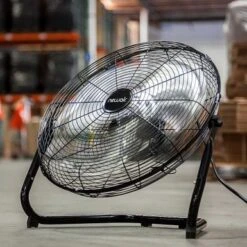 NewAir - 3000 CFM 18” High Velocity Portable Floor Fan With 3 Fan Speeds And Long-Lasting Ball Bearing Motor - Black -Vornado || Honeywell || LG Shop 42831cba b488 5fd5 8e45 8ea007b19939