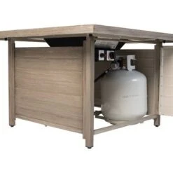 Fire Sense - Langhorne Square Aluminum LPG Fire Pit - Barnwood -Vornado || Honeywell || LG Shop 45ab36ab ae9a 5abb 96e1 8c3d60e663da