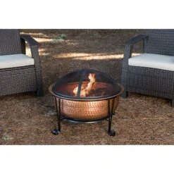 Fire Sense - Palermo Wood Burning Fire Pit - Copper -Vornado || Honeywell || LG Shop 4d426326 94c9 57aa 8db0 a073d3140540