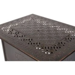 Fire Sense - Dynasty Rectangular Aluminum LPG Fire Pit - Antique Bronze -Vornado || Honeywell || LG Shop 58e8cb11 8203 5b11 ad49 572916e1a919