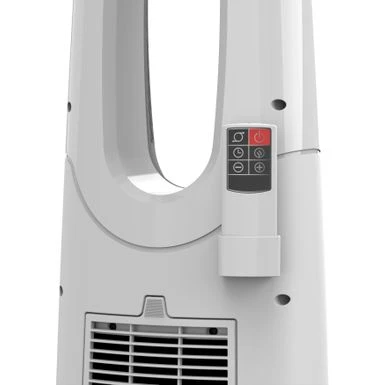Lasko - 1500-Watt Bladeless Ceramic Tower Space Heater With Timer And Remote Control - White 7 Lasko - 1500-Watt Bladeless Ceramic Tower Space Heater With Timer And Remote Control - White - Image 7