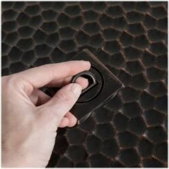 Fire Sense - Weyland Rectangular Aluminum LPG Fire Pit - Antique Bronze -Vornado || Honeywell || LG Shop 5e330026 1d3e 50a8 8414 e4047a919b2f