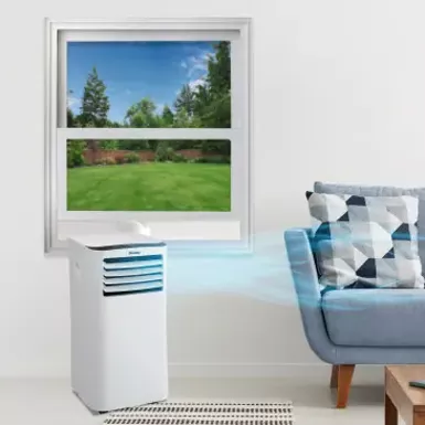 Danby DPA053B4WDB 9000 BTU (5300 SACC) 3-in-1 Portable AC In White 6 Danby DPA053B4WDB 9000 BTU (5300 SACC) 3-in-1 Portable AC In White - Image 6