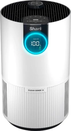 Shark - Clean Sense Air Purifier With Odor Neutralizer Technology HEPA Filter 500 Sq. Ft. - White