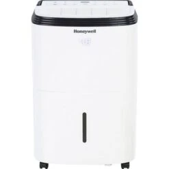 Honeywell - Smart WiFi Energy Star Dehumidifier For Basements & Rooms Up To 4000 Sq.Ft. With Alexa Voice Control & Anti-Spill Design - White