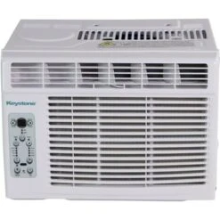 12,000 BTU Window A/C, Cool Only, Remote Control, 115V, 60Hz