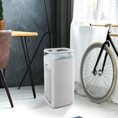 Danby Air Purifier Up To 450 Sq. Ft. In White - White 3 Danby Air Purifier Up To 450 Sq. Ft. In White - White - Image 3