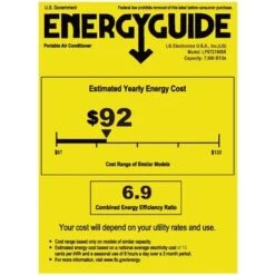 LG 7,000 BTU Portable Air Conditioner (10,000 BTU ASHRAE) -Vornado || Honeywell || LG Shop 76b78ca6 0cb5 4e91 b4a2 91ea84da1434