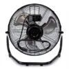 NewAir - 3000 CFM 18” High Velocity Portable Floor Fan With 3 Fan Speeds And Long-Lasting Ball Bearing Motor - Black