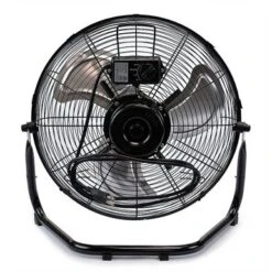 NewAir - 3000 CFM 18” High Velocity Portable Floor Fan With 3 Fan Speeds And Long-Lasting Ball Bearing Motor - Black