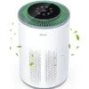 Air Purifier, Air Cleaner With Air Quality Monitoring - White