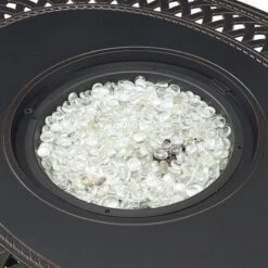 Fire Sense - James Oval Aluminum LPG Fire Pit - Antique Bronze -Vornado || Honeywell || LG Shop 8505374e f473 5568 8e4a 003939f729ca