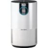 Shark - Clean Sense Air Purifier 500, Clean Sense IQ, NanoSeal True HEPA, 500 Sq. Ft., Filters 99.9% Of Allergens, Pro Odor Lock - White