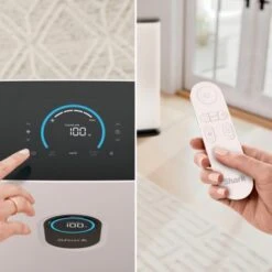 Shark - Air Purifier 6 With Anti-Allergen HEPA Filter Advanced Odor Lock, 1,200 Sq. Ft., Smart Sensing - White -Vornado || Honeywell || LG Shop 8ca88df6 e957 5aca 8e7c efbd22eab753