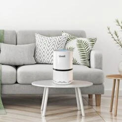 Levoit - Aerone 129 Sq. Ft True HEPA Air Purifier With Replacement Filter - White -Vornado || Honeywell || LG Shop 8f31b20c c853 5fed b3c9 00bf71cb05b5