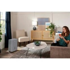 GE - 50-Pint Energy Star Portable Dehumidifier With Smart Dry For Wet Spaces - Grey -Vornado || Honeywell || LG Shop 92393022 afad 546d 8128 cc1bd86cee3e