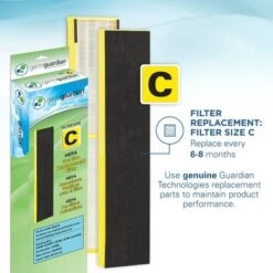 GermGuardian AC5300B Elite 28-inch 3-in-1 HEPA UV-C Tower Air Purifier - Black - Black -Vornado || Honeywell || LG Shop 97ead9b8 13f5 4e28 8897 3c5efec3a2ee