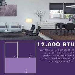 12,000 BTU Window Air Conditioner, Sleek Design, Energy Star -Vornado || Honeywell || LG Shop a191b10c 828b 4f9d 988d e8bd0e6cb30a