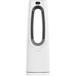 Lasko - 1500-Watt Bladeless Ceramic Tower Space Heater With Timer And Remote Control - White