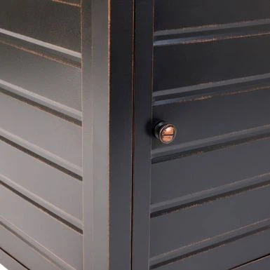 Fire Sense - Langhorne Square Aluminum LPG Fire Pit - Antique Bronze 3 Fire Sense - Langhorne Square Aluminum LPG Fire Pit - Antique Bronze - Image 3