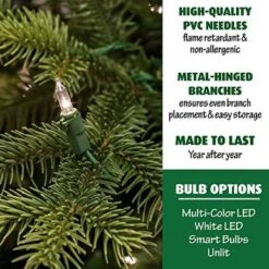 Fraser Hill Farm 7.5-Ft. Foxtail Pine Christmas Tree With Smart String Lighting, Green -Vornado || Honeywell || LG Shop ab291e59 fbe8 4893 b18c 513cb0512293