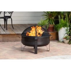 Fire Sense - Cornell Wood Burning Fire Pit - Bronze -Vornado || Honeywell || LG Shop ad90531a 37dd 579f ac9f 2a5e878831f9