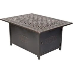Fire Sense - Dynasty Rectangular Aluminum LPG Fire Pit - Antique Bronze -Vornado || Honeywell || LG Shop ae76b9ff ce55 5710 be06 9b363f21bb2e