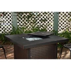 Fire Sense - Weyland Square LPG Fire Pit - Antique Bronze -Vornado || Honeywell || LG Shop b4196b7a c895 5a00 b65b fc2f453f6fae