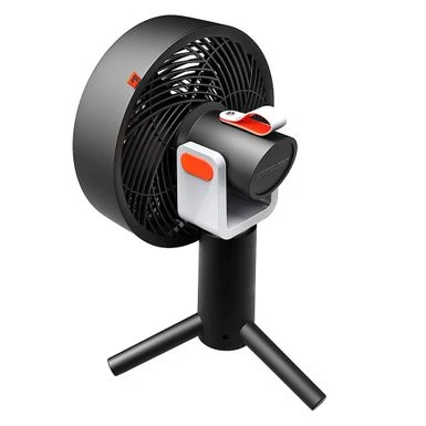 Sharper Image - SPIN 10 Oscillating Table Fan - Black 3 Sharper Image - SPIN 10 Oscillating Table Fan - Black - Image 3