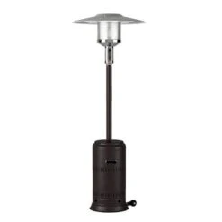 Fire Sense - Espresso Finish Performance Patio Heater - Brown