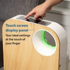 OVAL AIR 3-Stage H13 True HEPA 5-in-1 Air Purifier For Rooms Up To 600 Sq. Ft. Reduces Allergies, Asthma, Pets, Odor, Smoke - White -Vornado || Honeywell || LG Shop bf14614c ee4e 4ec1 8126 0f52457b4b90