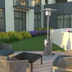 Fire Sense - Platinum Finish Performance Patio Heater - Gray -Vornado || Honeywell || LG Shop c01cee36 9280 5f27 9dcb 8f59c54fb4d9