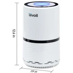 Levoit - Aerone 129 Sq. Ft True HEPA Air Purifier With Replacement Filter - White -Vornado || Honeywell || LG Shop c107562c d4a0 568c a0b1 ded905ce6e76