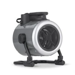 NewAir - 170 Sq. Ft. Portable Electric Garage Heater With Adjustable Tilt Head - Gray -Vornado || Honeywell || LG Shop c10b014f 1e17 52a6 a923 0c83001b3c32